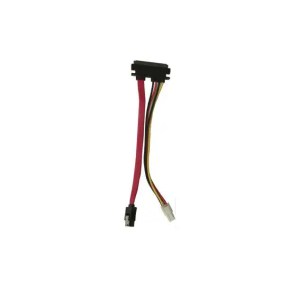 The U-Reach MT Series SATA Cable 14 cm features three connectors and red, black, and yellow wires—ideal for connecting internal drives and fully compatible with U-Reach MT Series devices.
