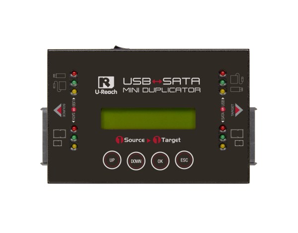 U-Reach ディスクツール USB＆SATA デュプリケーター/消去装置